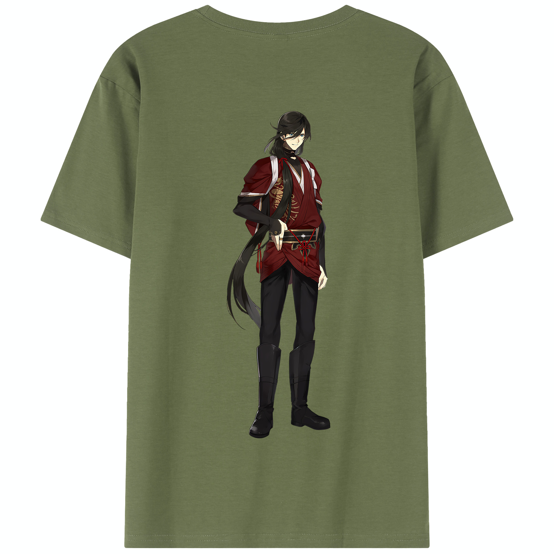 （画像用） 刀剣乱舞 Touken Ranbu 綿100％半袖Tシャツ（背面プリント）